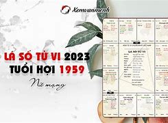 Tử Vi Tuổi Kỷ Hợi Nữ Mạng Năm 2023